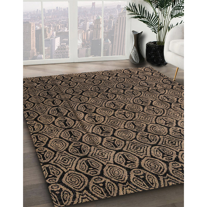 Geometric Indoor Rug, Square 8'