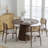 Solid Wood Dining Table Round Pedestal Kitchen Table-296240928-296240929