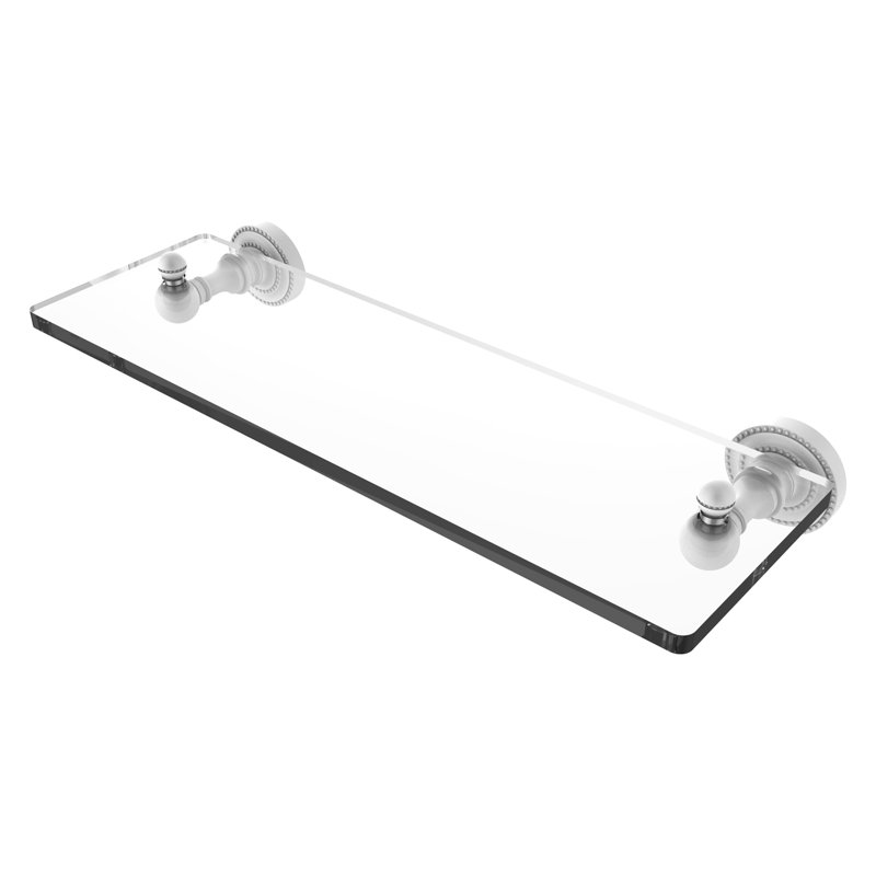 Marchmont Bracket Shelf, 16", Matte White