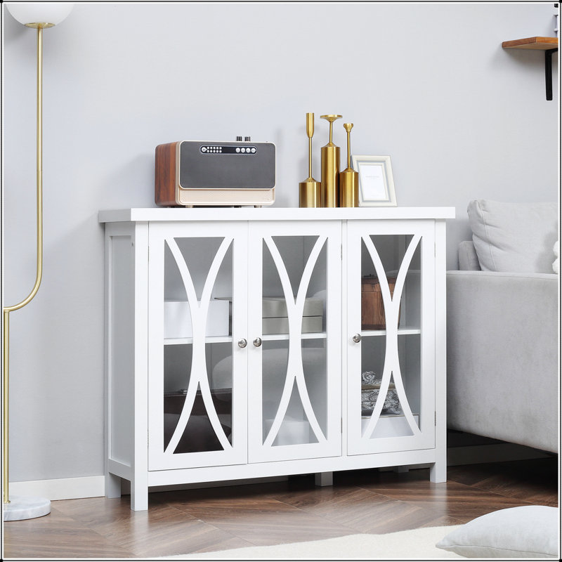 Élégante armoire décorative avec plusieurs compartiments de rangement, parfaite pour organiser et améliorer l'esthétique de n'importe quelle pièce.