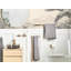 6-Piece Bathroom Hardware Set PARACAS with Towel Bars and Hooks-156548723