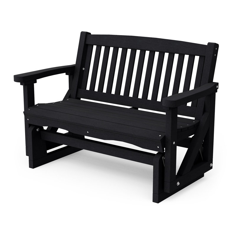 Fauteuil oscillant classique Mission, Noir