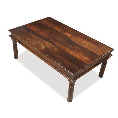 Indian Solid Wood Four Leg Coffee Table