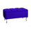 Londona Wide Velvet Tufted Rectangle Solid Color Standard Ottoman Bench with Storage, Upholstery Footstool End of Bed Bench