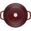 STAUB Cast Iron Round Casserole Dish-37468412-37468407