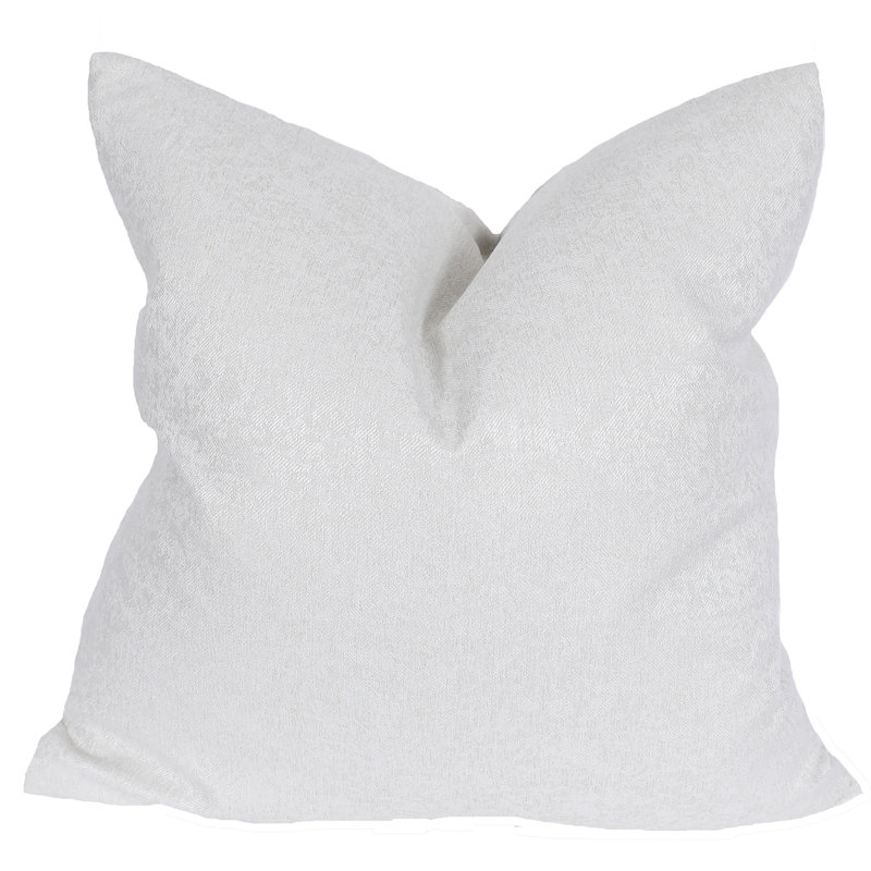 Coussin décoratif plumes, Naturel