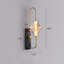 Luminaire mural DEL en verre ambre Ribber