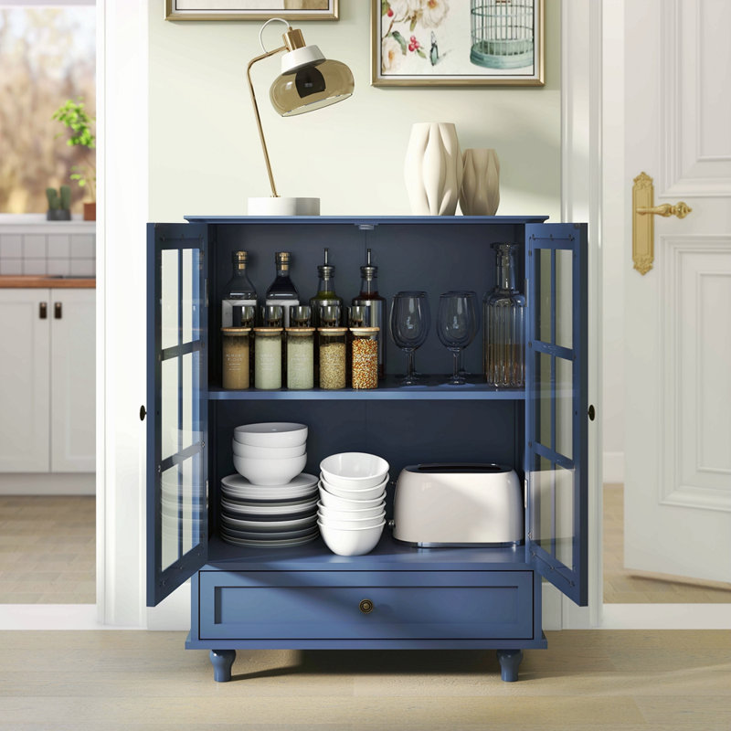 Buffet Minimalist Blue, Bleu