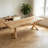Free-form Solid Wood Dining Table