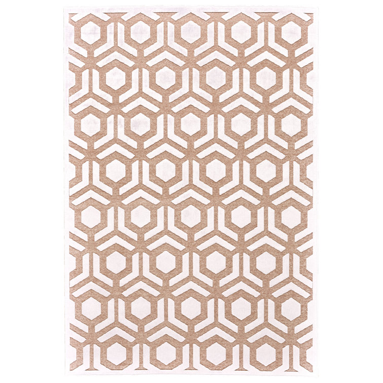 Tapis rosé / blanc Ewald