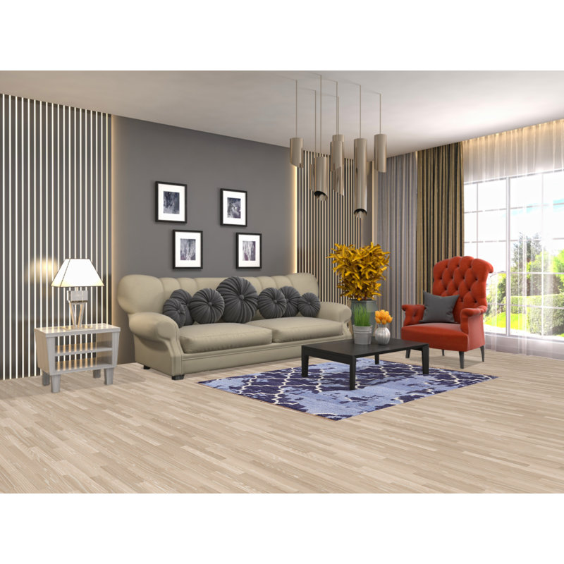 Tapis oriental contemporain à motif abstrait 4 x 6