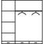 Heine 3 Door Solid Wood Wardrobe-639158155