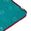 Amitie Abstract Teal Square Cushion Cover
