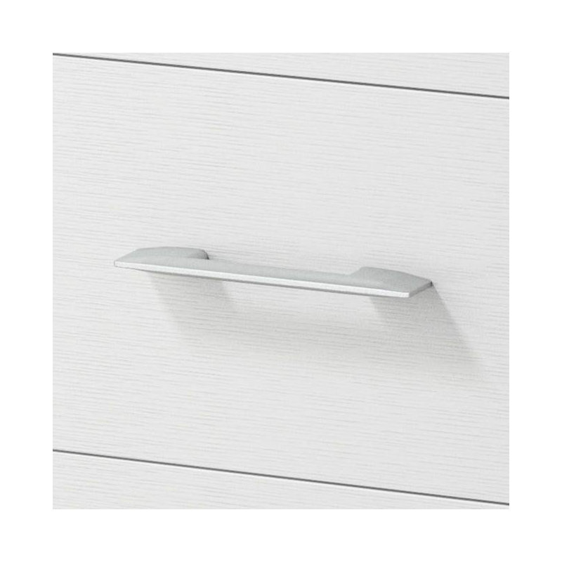 Gurusharan 60cm W 4 - Drawer Chest of Drawers, White/Oak