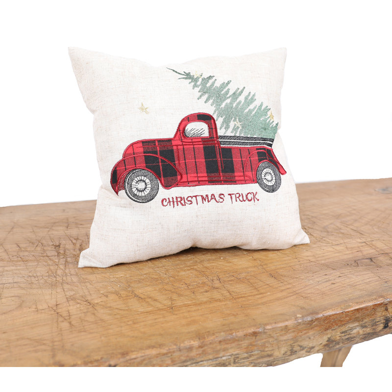 Coussin tartan camion avec arbre Jacobi