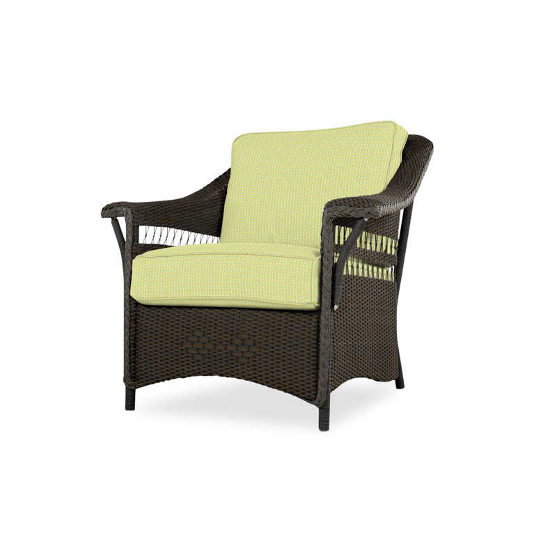 Nantucket Outdoor Lounge Chair, Beach Navy, Mink