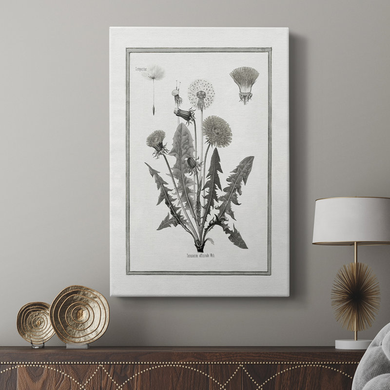 Pissenlit I - galerie sur mesure, H 27 po x l 18 po