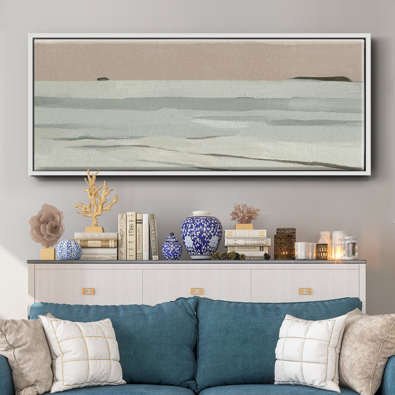 «Mute Tonal Horizon II», toile encadrée, H 24 po x l 60 po