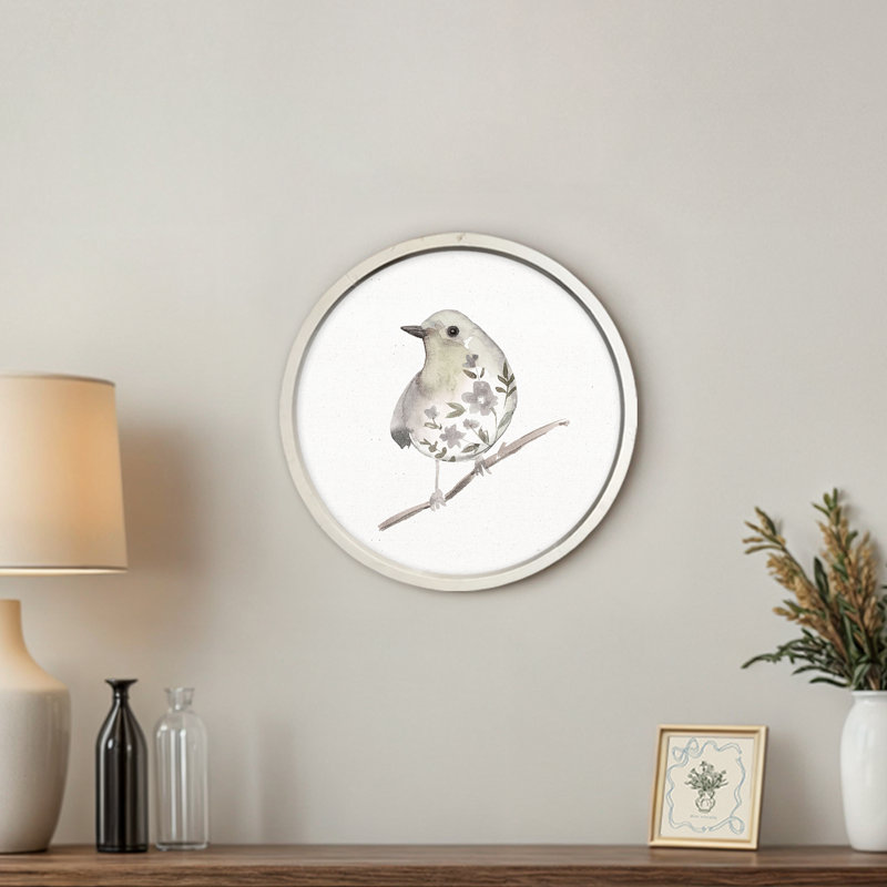 " Neutral Sage Bird II "