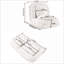 Canapé paresseux, canapé-lit pliable à 5 positions réglables, siège paresseux peu encombrant | Brun | Rectangle-1816018331