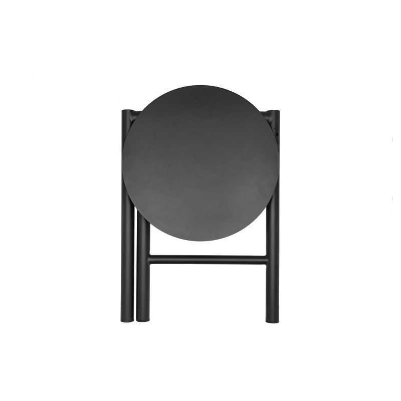Tabouret de bar DISC, Noir