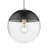 Martina 1-Light Dimmable Metal and Glass Pendant with Adjustable Height -86771891-89255718