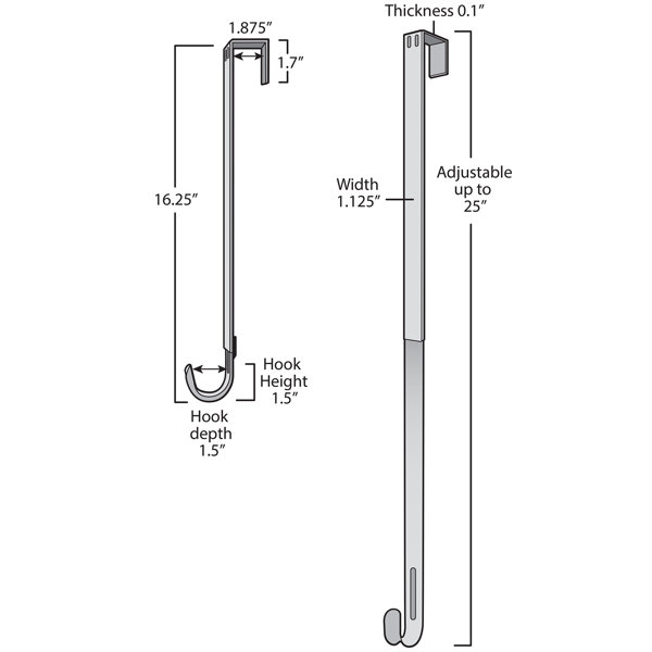 Dimensions du produit