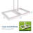 Metal Arbour in White