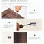 Tête de lit en bois de noyer pour grand lit, conception moderne avec panneau cannelé mural, chambre à coucher 3D A élégante, fabrication solide +, tête de lit à montage facile, panneau à oreilles et détails-2015826103-2015826102