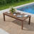 Outdoor Solid Wood Patio Coffee Table-1967819195