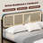 Ceira Rattan Bed Frame With Headboard, Boho Bed Frame Platform-307239776