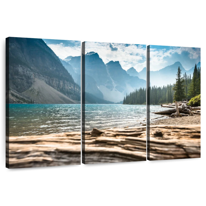 Alvord Enchanting Moraine Lake, H 48 po x l 74 po