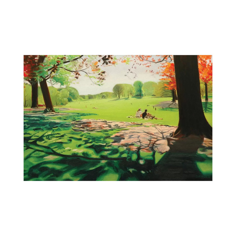 Long Meadow I 1 Piece Wall Art on Canvas, 66.04 cm H x 45.72 cm W x 1.91 cm D, Canvas
