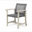 Chaise de salle à manger en bois et osier Hampton (ensemble de 2)-767968870