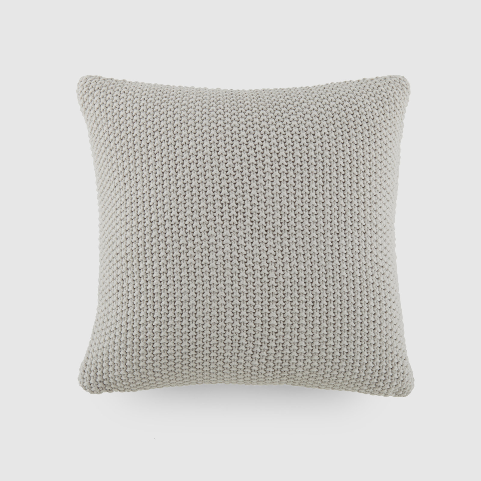 20" x 20" Throw Pillow, Light Gray