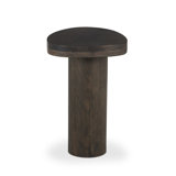 Zion End Table-Merlot Marble