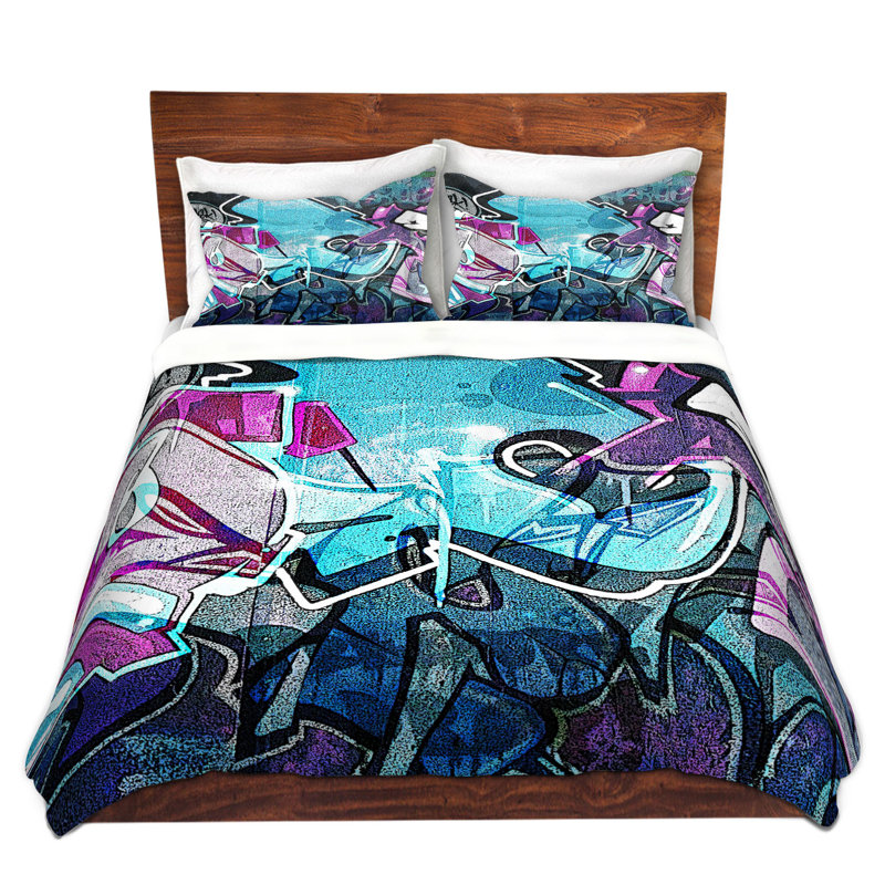  Housse de couette en microfibre Martin Taylor Graffiti, Grand