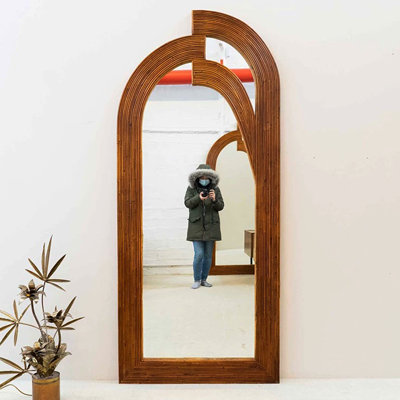 Miroir arqué de style français
