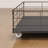 Bed Frame With LED, 4 Under-Bed Portable Storage Drawers-1190127094-1190127095