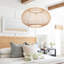 Luminaire suspendu beige à 1 lumière Achaz-1969585386