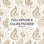 Ensemble de literie moderne 6 pièces - Ensemble de literie et de coussins style scandinave beige-132020160