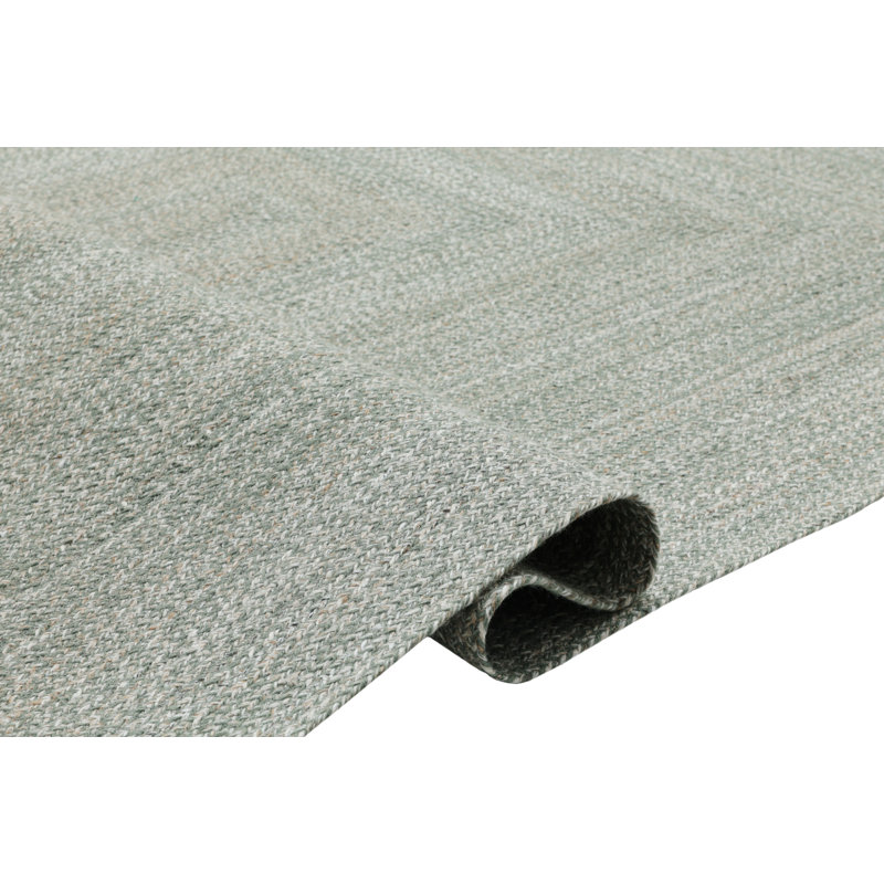 Layla Hand Braided Polyester Indoor Rug, 7'9x9'9, Green