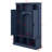 Hall Tree With Adjustable Shelves & 7 Hooks, All-In-One Entryway Organizer, Shoe Cabinet & Storage Bench-533092463