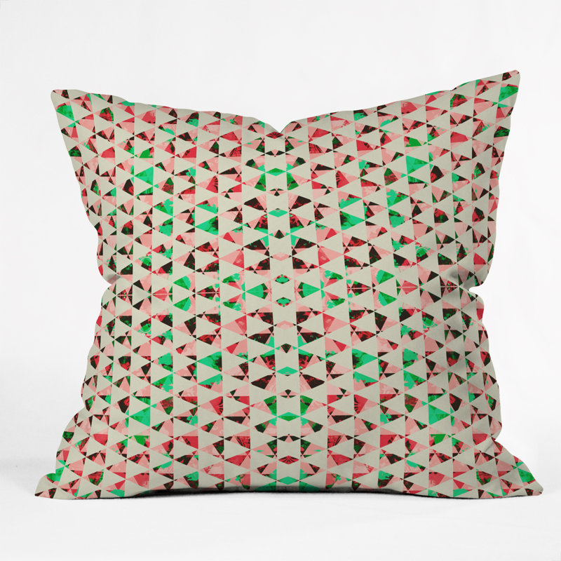 Coussin shards de ton de fêtes Caleb Troy, 26 po x 26 po
