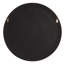 Repose-pieds rond en similicuir Contreras-21529789