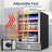 24'' 150 Can Freestanding/Built-in Reversible Door Hinge Beverage Refrigerator