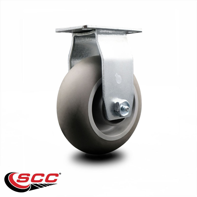 Rubber Caster with Ball Bearing