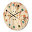 Horloge murale rétro en bois Mid-Century-63891750