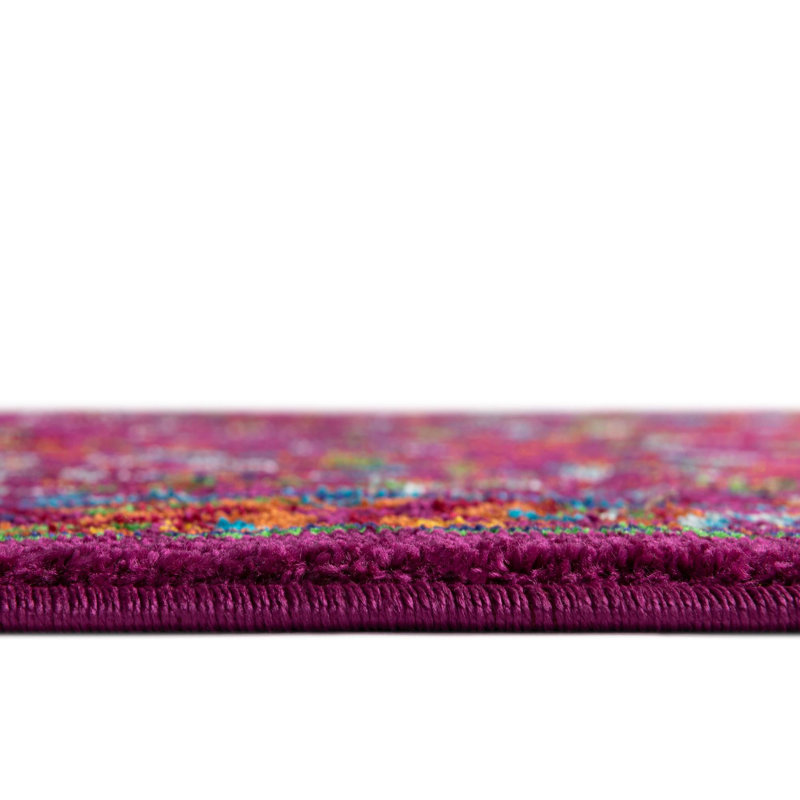 Floral Indoor Rug, Oval 7'10" x 10'