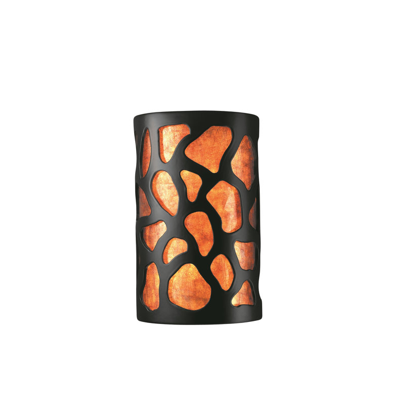 Applique murale encastrée 1 lumière Armance, Marbre ardoise, Mica